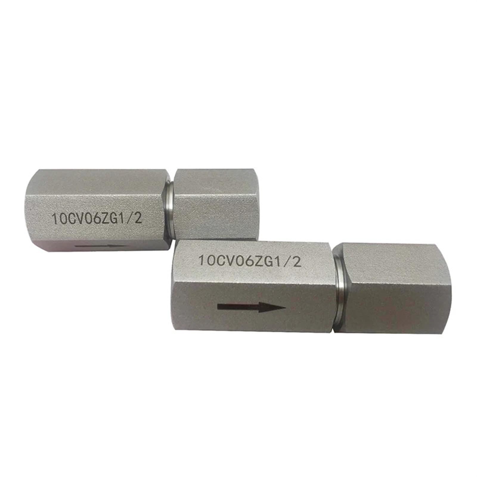Clapet anti-retour femelle 1/2 en acier inoxydable DN15 pour système haute pression 70 Mpa