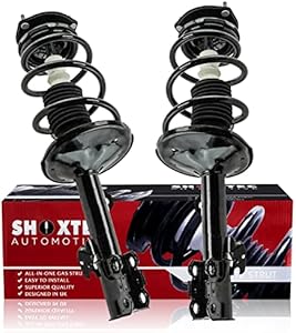 Shoxtec Front Pair Complete Struts Assembly Replacement for 2001 - 2003 Toyota Highlander AWD Only, Coil Spring Assembly Shock Absorber Repl. Part no.171495 171494