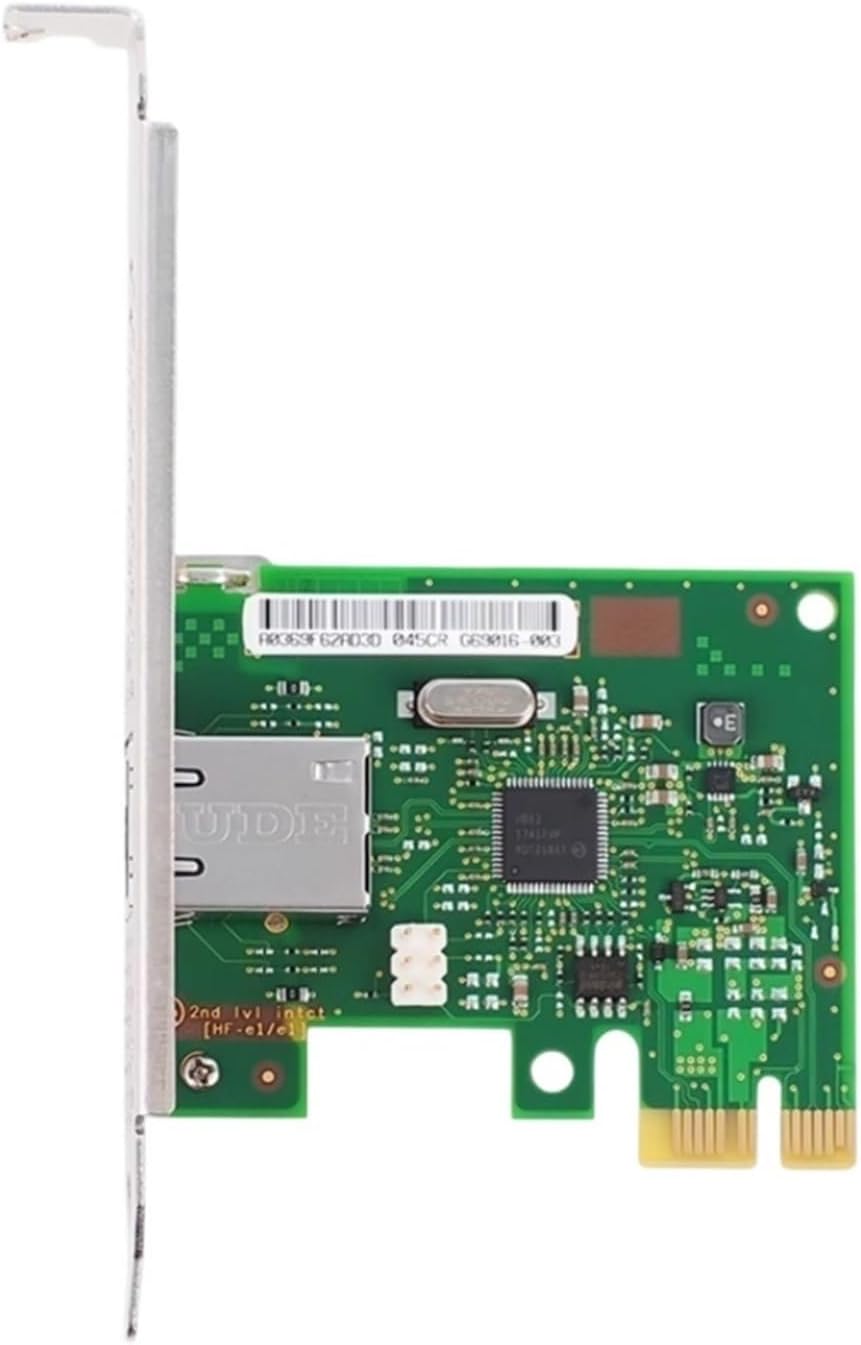 I210-T1 Chip Pci Express Network Card Pcie2.1 X1 Rj45 Single Port 1000m Pxe Boot 1Gb Gigabit Ethernet Server Adapter(Long Bracket)