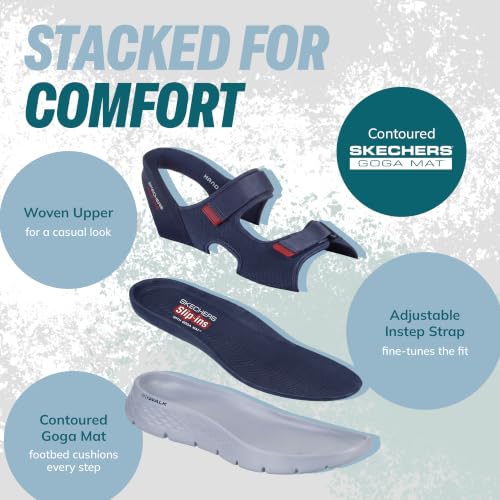 Image of Skechers Men's Go Walk Flex Sandal-Easy Entr