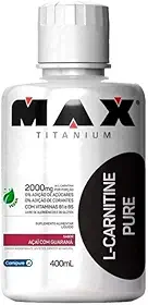 L-Carnitine 2000Mg (400Ml) - Sabor Laranja, Max Titanium