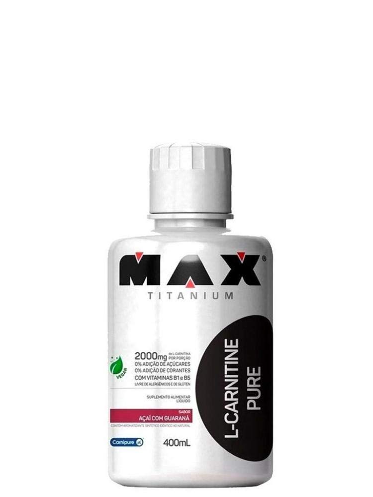 L-Carnitine 2000Mg (400Ml) - Sabor Laranja, Max Titanium