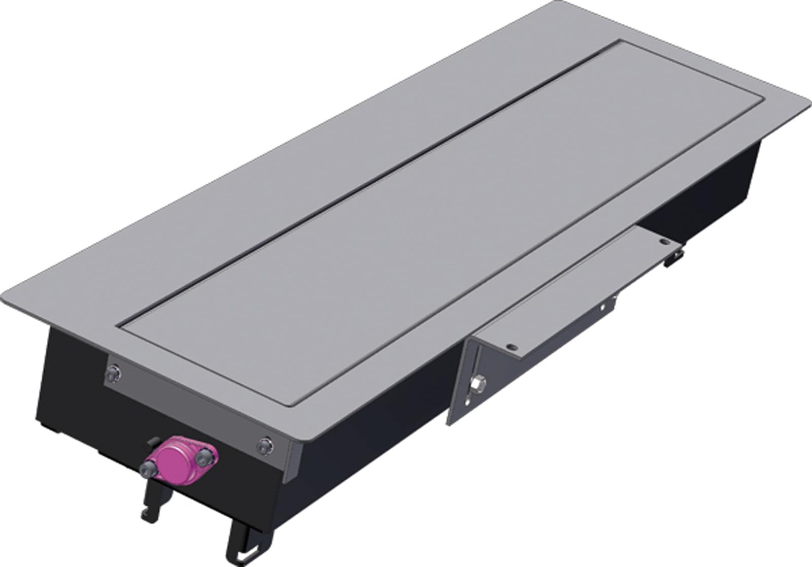 Bachmann 925.501 Top Frame encastrable table prise 8 modules - 3