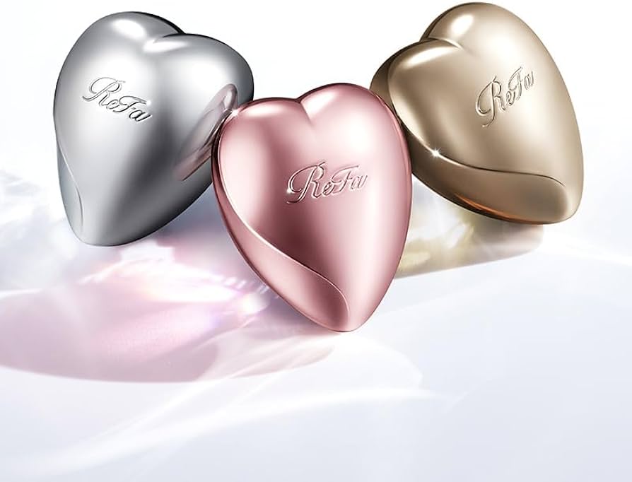 ReFa リファ ハートコーム ローズ、シルバー シャンパンゴールド　3本セット リファハートコームアイラローズゴールドシャンパンゴールドシルバー3