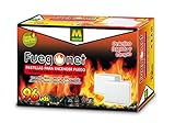 Sin olores FUEGO NET Fuegonet 231442N Pastillas, Blanco, 19.5 x 6.2 x 12.8 cm