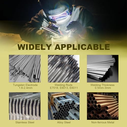 SSIMDER Tig Welder TIG-200 220V TIG MMA 2 in 1 Welding Machine Stick Arc Welding DC IGBT Inverter Welder Machine for Metal Fabrication/Automotive/DIY/Workshops,Best for Beginner 3 SSIMDER Tig Welder TIG-200 220V TIG MMA 2 in 1 Welding Machine Stick Arc Welding DC IGBT Inverter Welder Machine for Metal Fabrication/Automotive/DIY/Workshops,Best for Beginner - Image 3