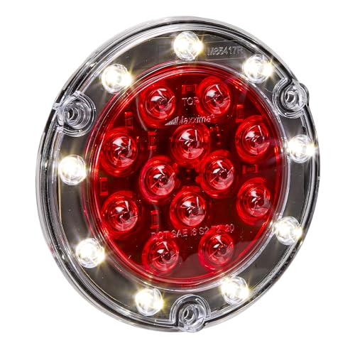 Lámpara LED roja ultra delgada Maxxima M85417R para vehículos miniatura 4