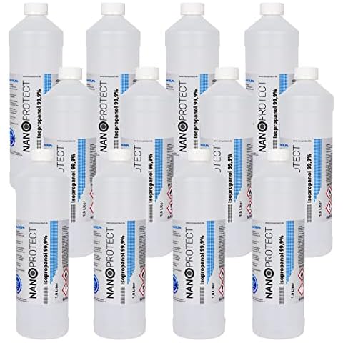 Nanoprotect Isopropanol 99,9% | 12 x 1 Liter Reiniger Cover
