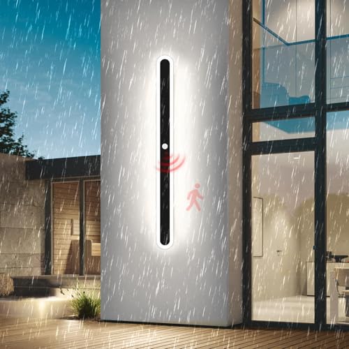 Applique murale extérieur LED évite le noir entrée garage et jardin