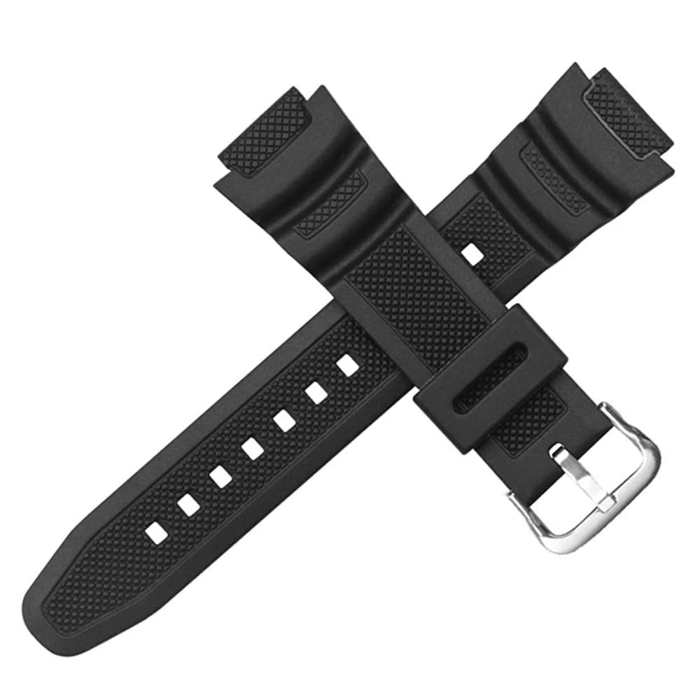 DBLACK CDS26 18mm Resin Watch Strap (Black) // Compatible With CASIO SGW-400H-1BVH, SGW-300H-1AVH & Other Model Watches (Black Matte) (B0DBGJZSKC) Amazon Price History, Amazon Price Tracker