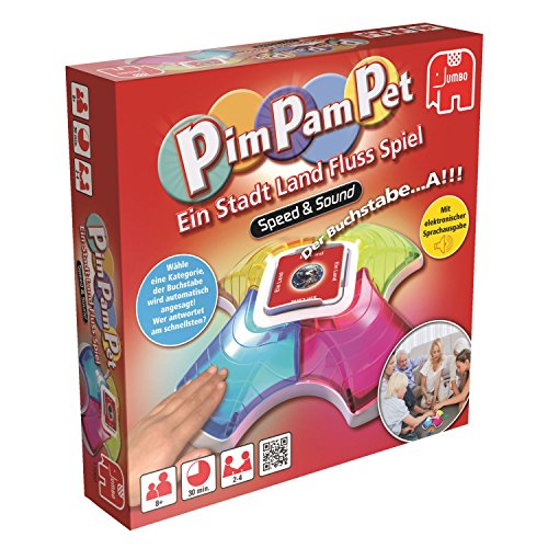 Preisvergleich Produktbild Jumbo 17960 - Pimpampet - EIN Stadt Land Fluß Spiel