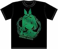 L 5種【五等分の花嫁】Tシャツ　中野一花　二乃　三玖　四葉　五月、映画　劇場版 Amazon.co.jp: 五等分の花嫁∬ 名セリフTシャツ/四葉 Lサイズ