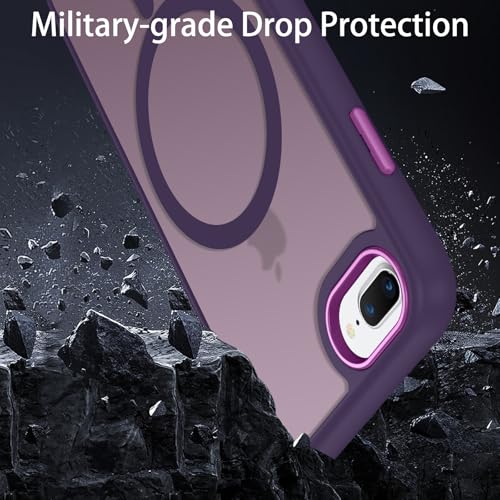 Coque violette iPhone 8 Plus MagSafe idéale pour vos trajets en voiture - 7