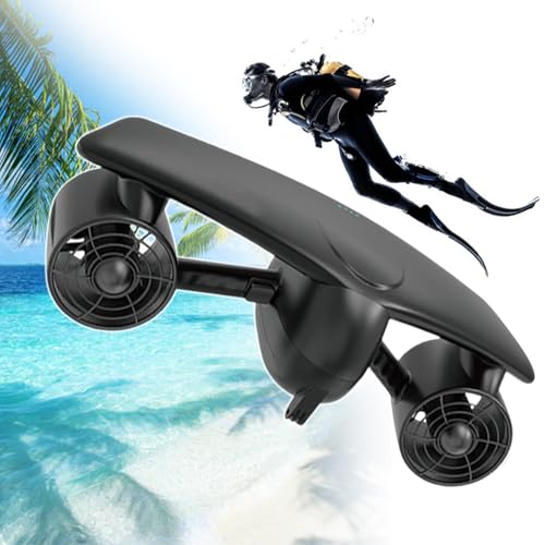 Patinete submarino portátil para buceo y natación en el mar, soporta inmersiones profundas de hasta 50 m, soporte de cámara incluido