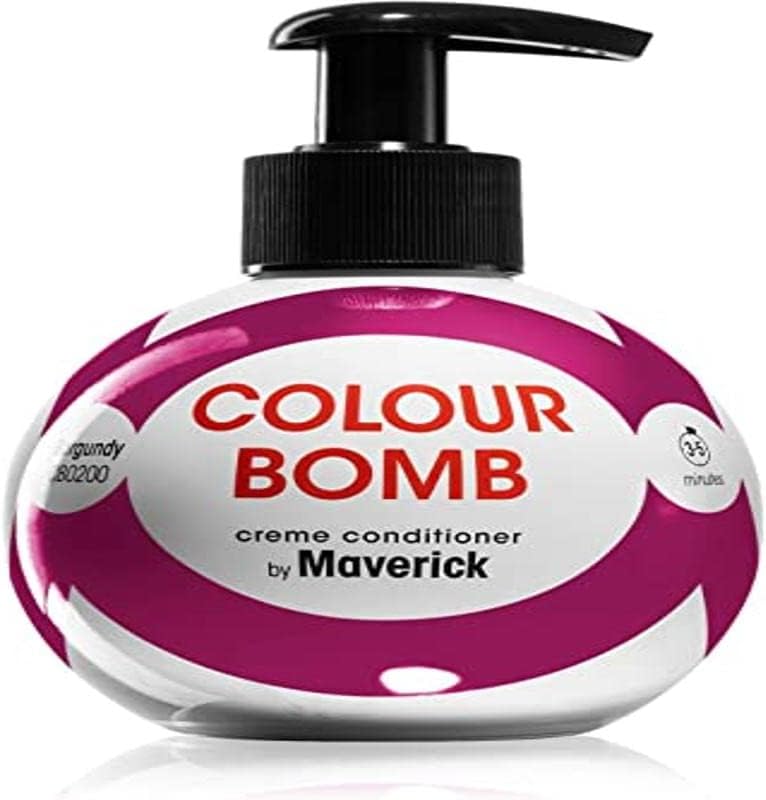 COLOUR BOMB SEMIPERMANENT HAIR COLOUR CONDITIONER Burgundy 250ml