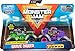 Monster Jam Official Grave Digger vs. Wild Flower Die-Cast Monster Trucks, 1:64 Scale, 2 Pack