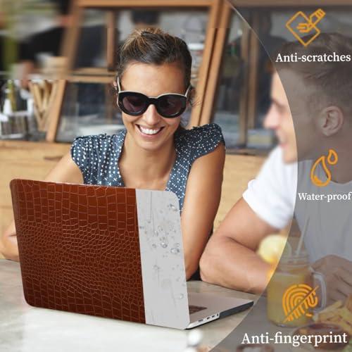 Coque MacBook Pro 15 antichoc plastique rigide contre rayures A1707 A1990 crocodile