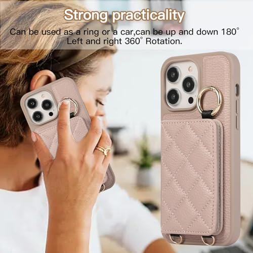Coque iPhone 16 fine kaki éliminant les risques de chute avec son anneau - 5