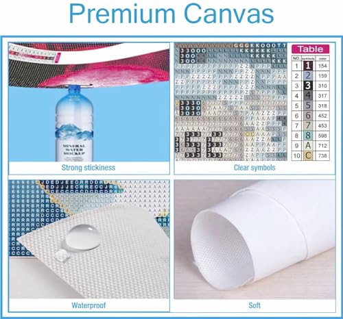 Peinture Diamant Cinque Terre kit complet 60x80cm activité manuelle créative en famille