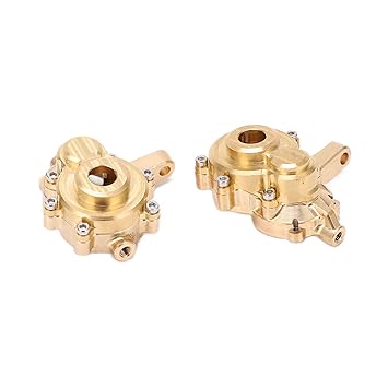 Heavy Weight Brass Steering Knuckle, Portal Cover Brass Steering Knuckle Cover for Redcat 1/10 RC Car
