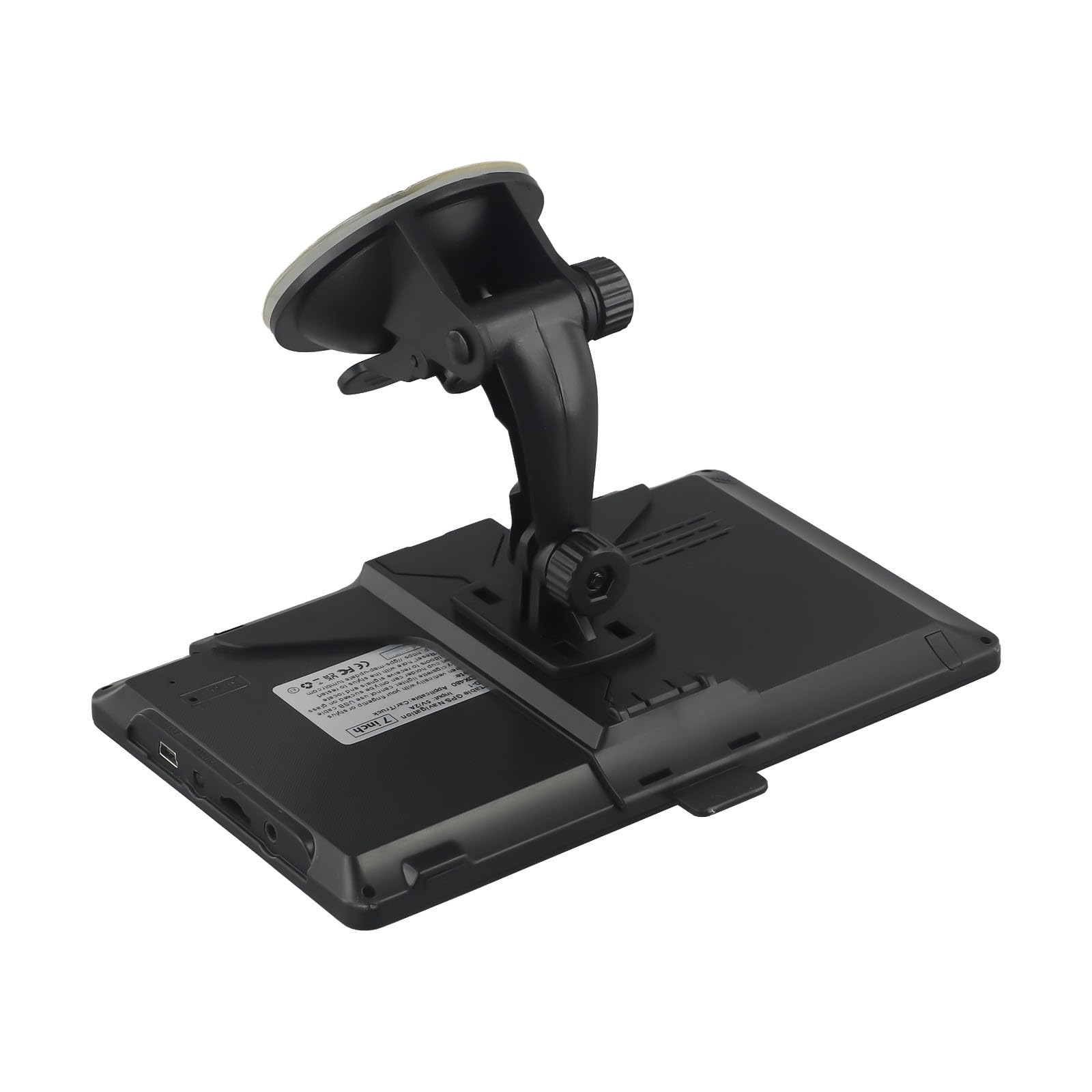 Navegación GPS de 7 pulgadas, para el Reino Unido y Europa, 8 GB 256 MB de RAM, guía de voz, pantalla visible a la luz solar, alertas de cámara de velocidad, para conductor de camión