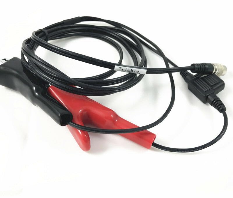 New Power Cable with Fuse for Trimble 5600 3600 Total Station,GEODIMETER