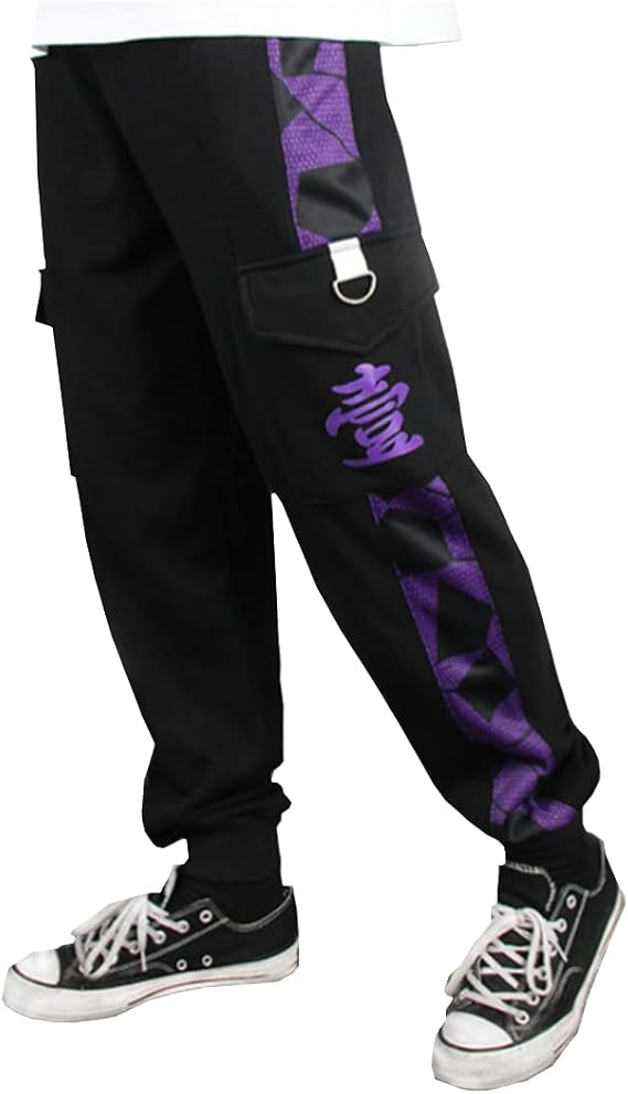 Amazon Hassy Demon Slayer Kokushibou Sweatpants Spring And Summer 