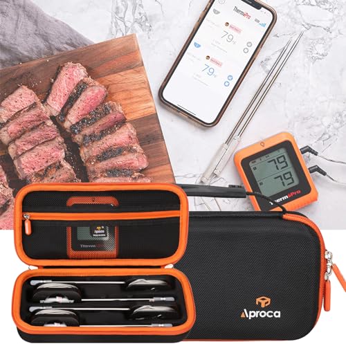 Boîtier ThermoPro TP930 TP920 Aproca étui rigide EVA imperméable avec fermeture éclair