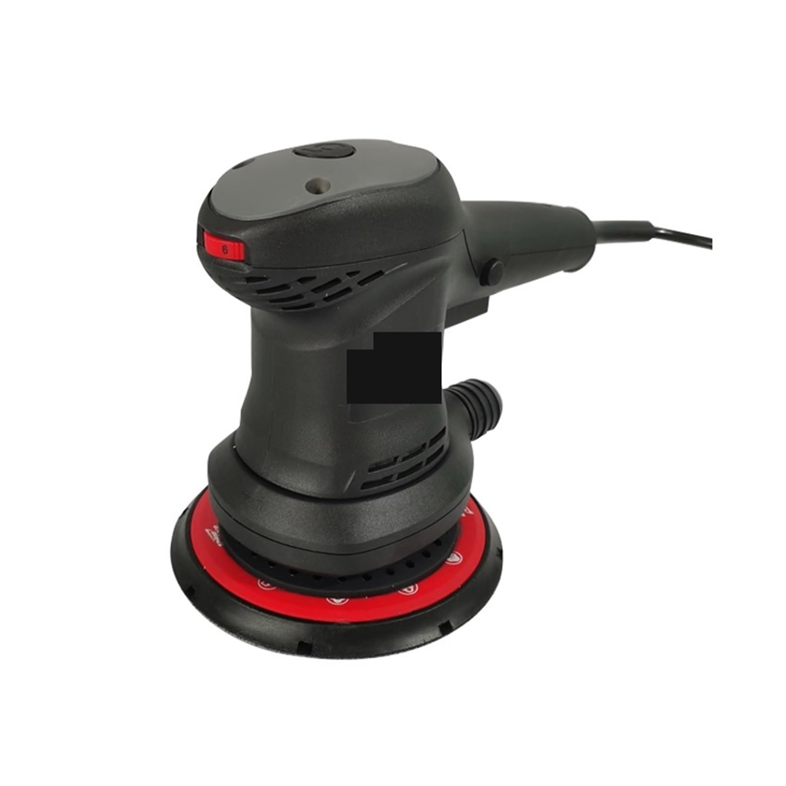 Cepillo de carbón negro, máquina de papel de lija eléctrica, cabezal de pulido de masilla seca for automóvil, redondo 6 Ich 150MM for carpintería, lijado, pulido Para carpintería, lijado y pulido
