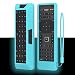 SIKAI Remote Case for Vizio XRT500 Smart TV Remote [Eco-Friendly] Case for VIZIO Smart LCD LED TV Remote Control [Shock Proof] Silicone Cover for Vizio XRT500 Remote with Lanyard (Luminous Blue)