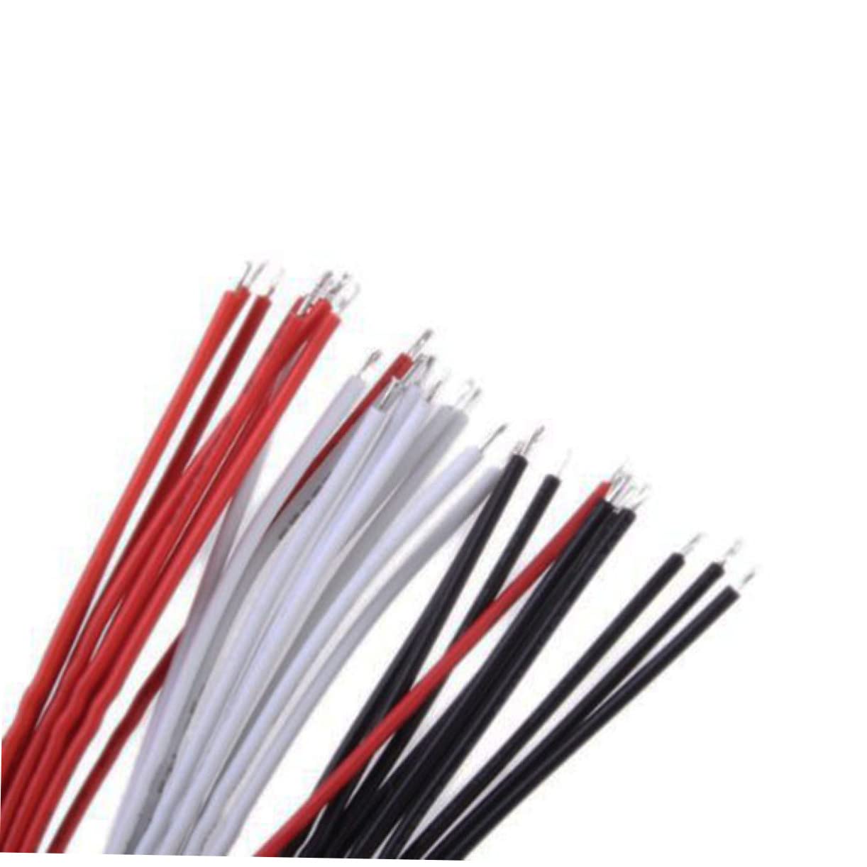 GOOHOCHY 30pcs Hookup Wire for Guitar Pickup Durable Wires for Musical Instruments and DIY Projects