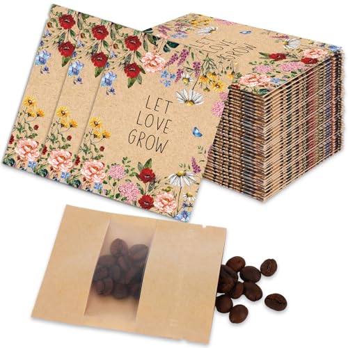 Enveloppes vintage kraft JarThenaAMCS pochette semence fenêtre ressort