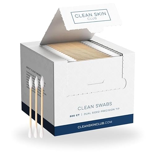 Clean Skin Club Clean Swabs | 500CT | One Pointed