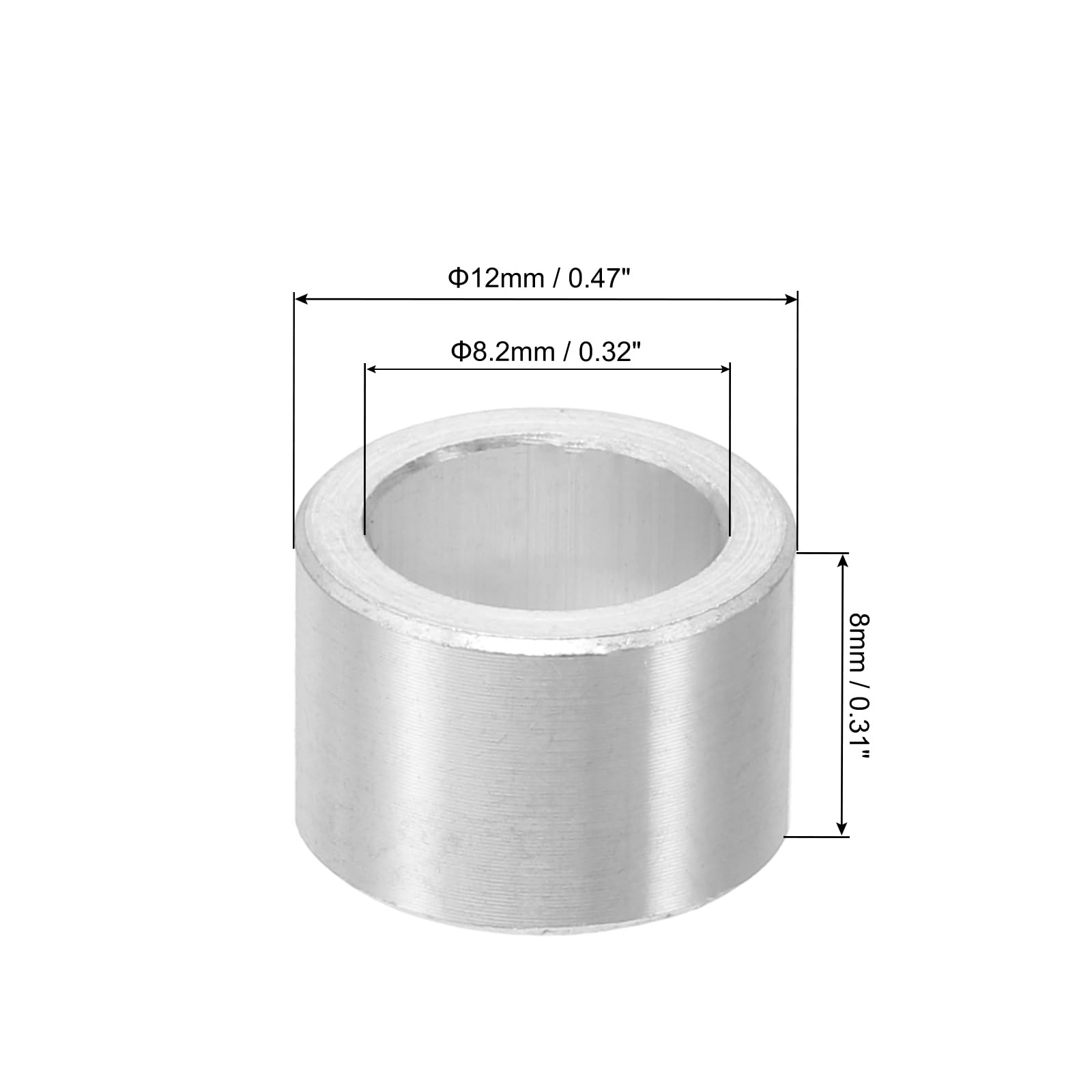 PATIKIL M8 Aluminum Spacers - Image 2