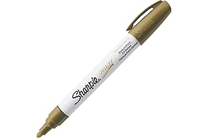 Oil-Based Gold Sharpie Marker: Paint, Mark, Create