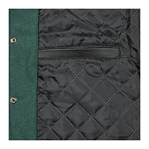 Image of Varsity Jacket Baseball Letterman Jacket- Wool and Leather Premium Quality Unisex Basketball Jacket