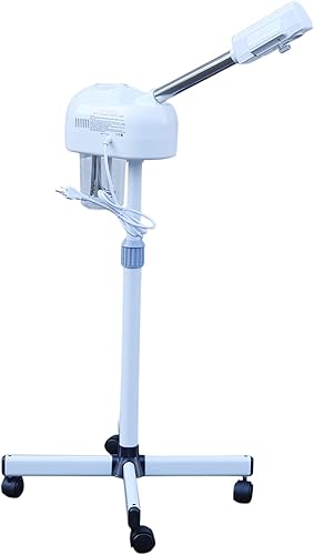 Miniatura 7 de Vaporizador facial de ozono con función de niebla caliente, vaporizador facial de spa con hierbas y aromaterapia, vaporizador facial profesional con