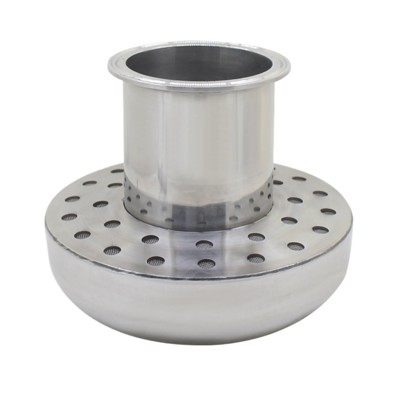Bouchon de valve d'aeration 159mm en acier inox 304 pour echappement de reservoir