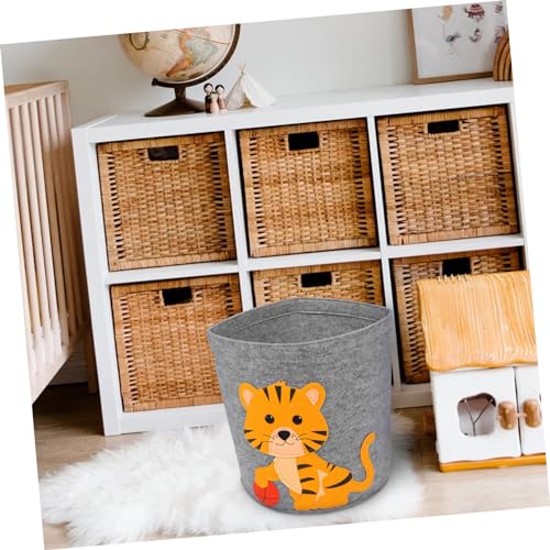 Panier à linge bébé et jouets BESTonZON en feutre souple - 7