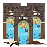 ライオンコーヒースイスウォーターデカフェ バニラマカダミア7oz(198g)×3個セット フレーバーコーヒー 粉・中挽き 水出しOK