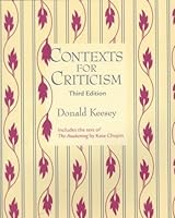 Contexts For Criticism 1559348445 Book Cover