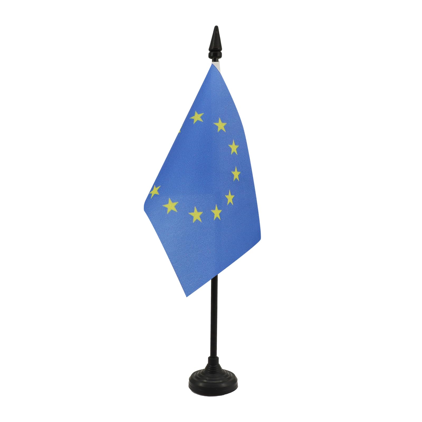 AZ FLAG Europe Table Flag 4x6 in 100D Polyester Plastic Base