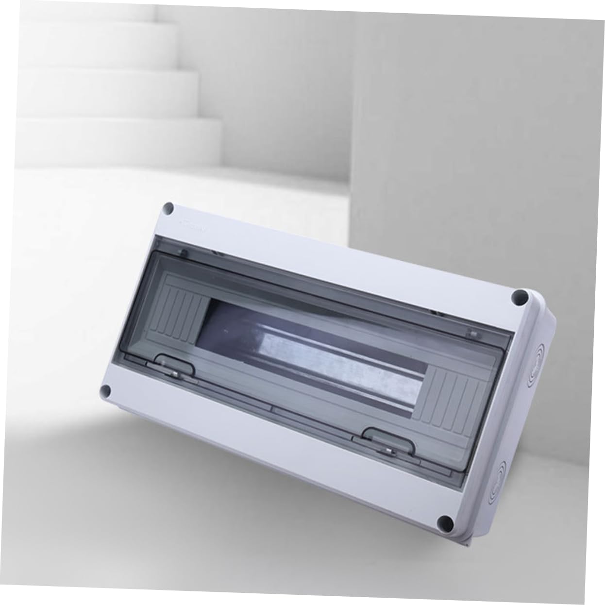 Caja Eléctrica Estanca Ip65 de Plástico para Distribución 18 Bucles | Abs, Montaje en Superficie, Uso Exterior, Protección Fiable contra Agua y Polvo