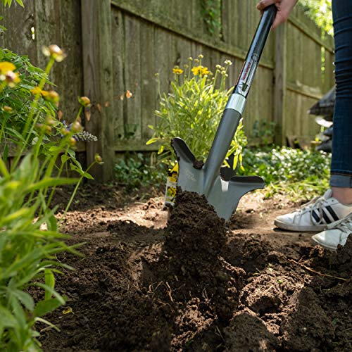 Radius Garden 23311 Root Slayer Perennial Shovel, Red #TOP2