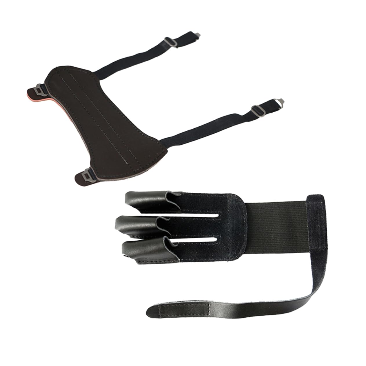 GANAZONO Complete Accessory Kit Arrow Arm Guard Glove with Finger Pad Hook Arm Protector