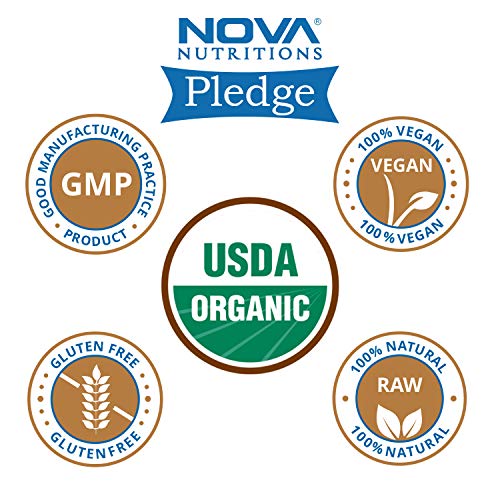 Nova Nutritions Certified Organic Mucuna Pruriens Powder (Contains Natural L Dopa) 16 Oz (454 Gram) #TOP3