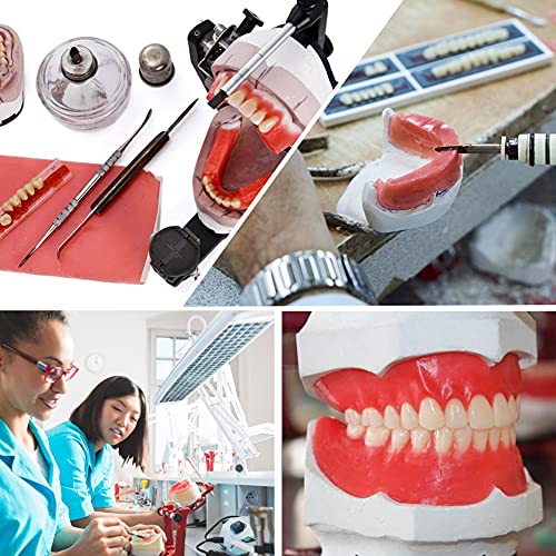 Lvchen Dental Wax Sheets 20Pcs - Base Plate Wax For Dentist Or Jewelry, Red/Pink, 1.3Mm Casting Modeling Wax Sheets Non Shrink Nylon Thin #TOP5