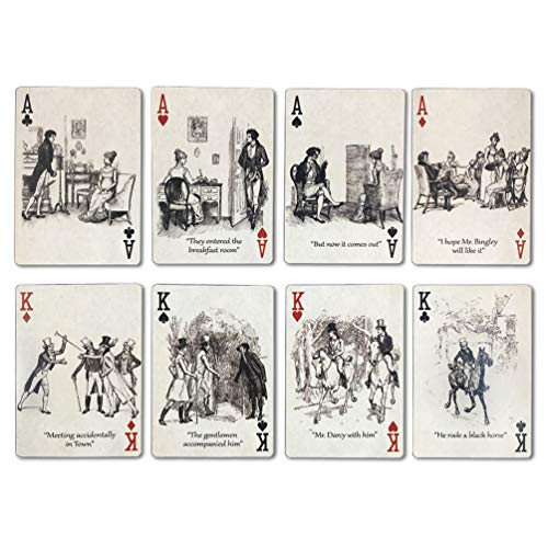 Baraja de Cartas Pride and Prejudice Poker 54 Cartas miniatura 5