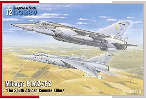 Special Hobby 1/72 Scale Mirage F.1AZ/CZ The South African Commie Killers - Plastic Model Building Aircraft, Item # SH72435