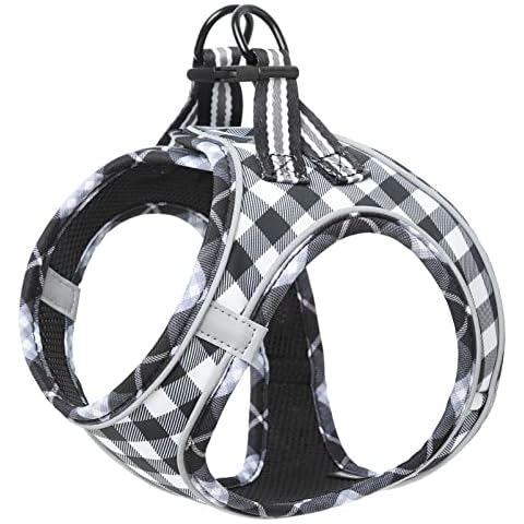 HEELE Arnes Chaleco Perros Tartán Blanco S Cover